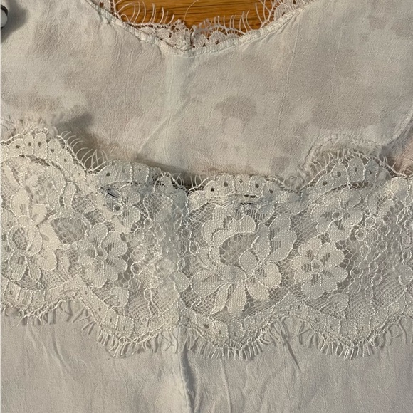 Abercrombie & Fitch White Lace Women’s Camisole Size Medium - Picture 4 of 6